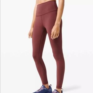 Lululemon Wunder Train High Rise Tight 25” Sz10